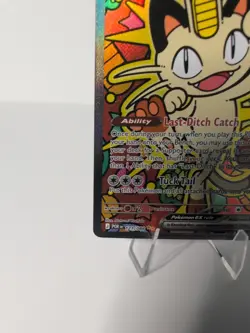 Meowth ex 121/088 : Perfect Order Holo Pokemon Card. Illustration Rare NM - Image 4