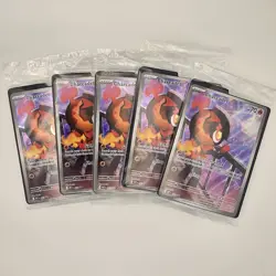 Pokemon TCG Charcadet 022 SEALED Black Star Promo Card ETB Phantasmal Flames - Image 1
