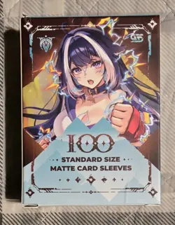 GamerSupps VCard Awakened Worlds Card Sleeves Electric Shylily 100 Matte Sleeves - Image 1