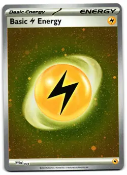 Lightning Energy 004 - Scarlet & Violet Pokemon TCG Cosmos Holo - LP Card - Image 1