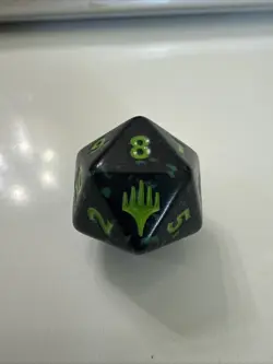 Mtg Spiderman Green Spindown Die - Magic the Gathering D20 - Image 2