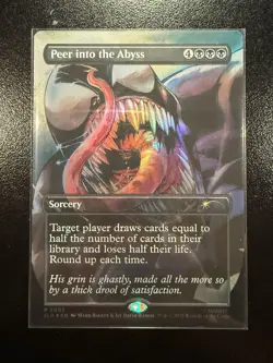Peer into the Abyss (2002) (Rainbow Foil) Secret Lair Drop Foil - Image 1