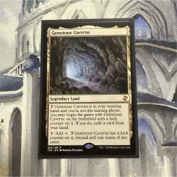 Magic: The Gathering Gemstone Caverns Time Spiral Remastered Mythic Land Regula… - Image 1