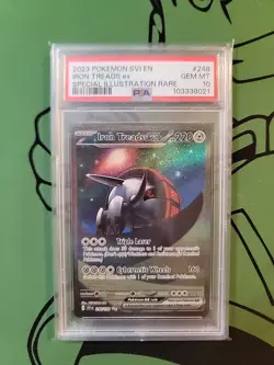 2023 Pokemon SV1 Iron Treads ex Special Illustration Rare PSA 10 Gem Mint #248 - Image 1