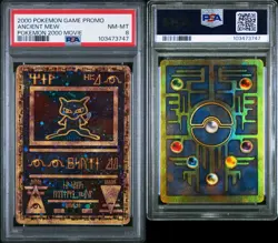 Pokemon Ancient Mew Pokemon Movie Promo PSA 8 NEAR MINT-MINT - Image 3