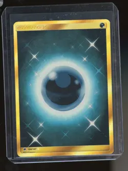 Pokemon TCG Dark Energy 168/147 2017 S&M Burning Shadows Gold Secret Rare NM - Image 1