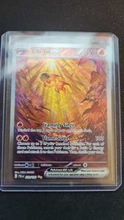 Pokemon TCG Paldea Evolved Chi-Yu ex Special Illustration Rare Holo 259/193 - NM - Image 1