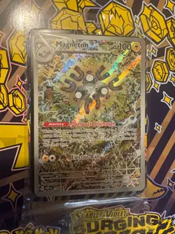 Pokemon Surging Sparks ETB Black Star Magneton Promo SEALED - Image 2