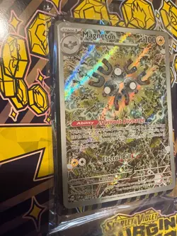 Pokemon Surging Sparks ETB Black Star Magneton Promo SEALED - Image 3