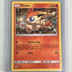 Victini SM225 Holo Promo 2019 Pokemon NM - Image 1