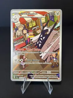 Pokemon Card TCG - Archaludon 155/142 Illustration Rare Stellar Crown NM - Image 1