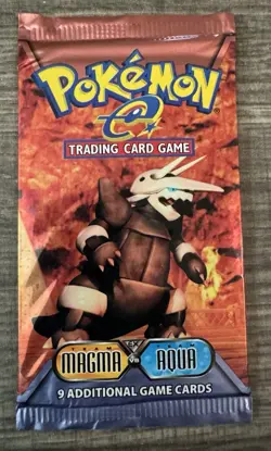Pokemon EX Team Magma vs Team Aqua Booster Pack 45496840150 - Image 2
