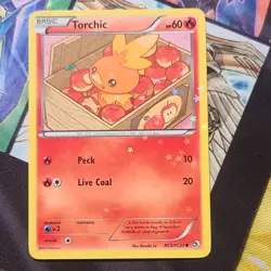 Pokemon Torchic RC5/RC25 Legendary Treasures Radiant Reverse Holo 2013 60 HP - Image 1