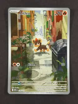 2025 Pokemon LITLEO #139/132 Mega Evolution Illustration Rare ENG - Image 1