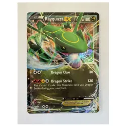 [LP] Pokemon TCG Rayquaza EX 60/108 Roaring Skies Ultra Rare Holo EN 2015 - Image 1