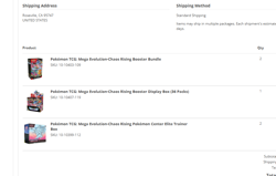 Pokemon Center Chaos Rising 2x PKC ETB, 2x Bundle, 1x Booster Box PRESALE - Image 2