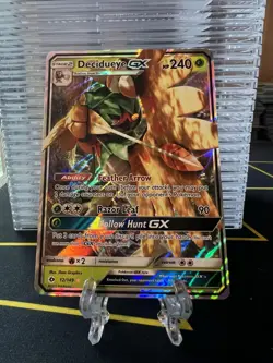 Decidueye GX NM SM Base Set 12/149 Pokemon TCG Holo Ultra Rare - Image 1