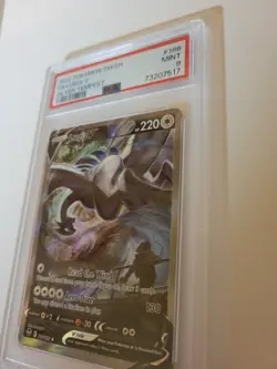 2022 Pokemon Lugia V (Alt Full Art) 186/195 SWSH Silver Tempest PSA 9 - Image 3