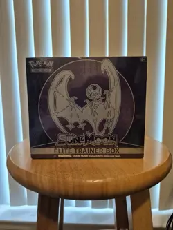 Sun and Moon Base - Lunala ETB - Elite Trainer Box Pokemon TCG Factory Sealed - Image 1