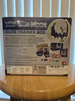 Sun and Moon Base - Lunala ETB - Elite Trainer Box Pokemon TCG Factory Sealed - Image 2
