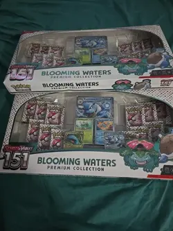 X2 Pokemon TCG: 151 Blooming Waters Premium Collection SEALED. SHIPS FAST! - Image 1