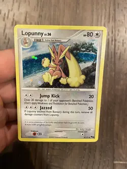 Pokemon TCG - Lopunny Holo 9/17 - POP Series 9 - Image 3