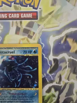 2002 POKEMON Aquapolis Holo Rare Tentacruel H26/H32 - Image 3