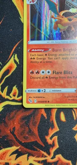 Charizard 010/078 - Pokemon GO Holo - Image 5