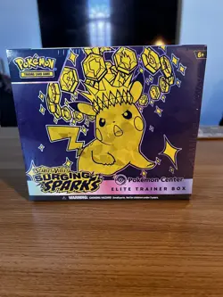 Pokemon Center Surging Sparks Elite Trainer Box ETB (New & Sealed) - Image 1
