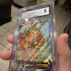 2021 POKEMON EVOLVING SKIES ULTRA RARE #167 LEAFEON CGC 9 - Image 2
