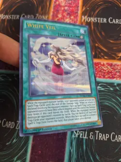 Yugioh White Veil DUSA-EN032 Ultra Rare 1st Edition Near Mint - Image 2
