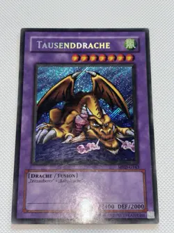 Yugioh Tausenddrache (MRD-G143) - Secret Rare, Deutsch, Vintage Karte - Image 1