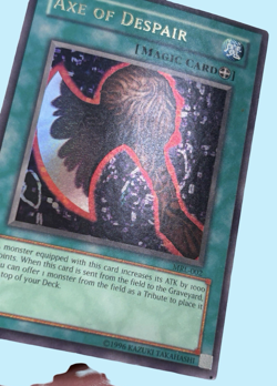 Yu-Gi-Oh! Axe of Despair MRL-002 Ultra Rare Foil – Light Play - Image 3