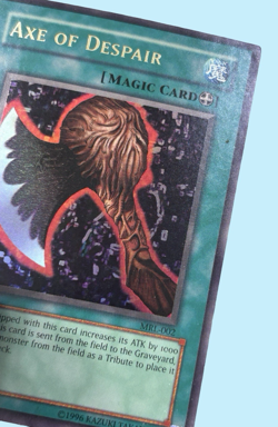Yu-Gi-Oh! Axe of Despair MRL-002 Ultra Rare Foil – Light Play - Image 4