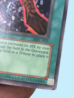 Yu-Gi-Oh! Axe of Despair MRL-002 Ultra Rare Foil – Light Play - Image 5