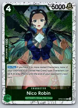 Nico Robin (Pirate Foil) OP09-033 Premium Booster -The Best- Vol. 2 One Piece - Image 1
