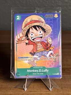One Piece Promotion Cards #P-037 Monkey.D.Luffy ( sealed ) - Image 1