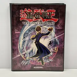 Yu-Gi-Oh Vintage Collection Binder Book for Trading Cards 14 Pages Yugioh 1996 - Image 1