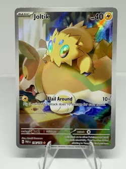 Joltik 196/182 Paradox Rift Illustration Rare Pokemon TCG Card - Image 1