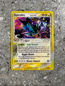 Pokemon TCG Cards Gyarados 8/110 Holon Phantoms Holo Rare EXC-NM - Image 1