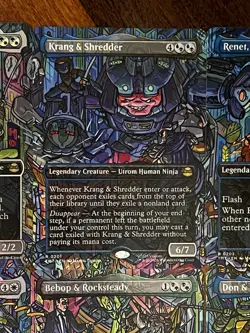 MTG | TNMT Scene Cards 0200-0208 (Foils And Non-Foils) - Image 3