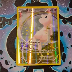 Pokemon TCG Mew Promo Holo 70 HP English XY XY110 Basic Card - Image 1