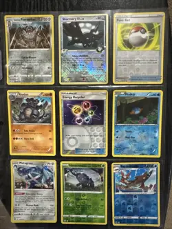 POKEMON 9 CARD ALL FOIL LOT - Image 1