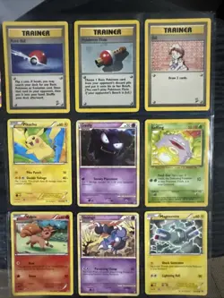POKEMON 9 CARD NRMT LOT - Image 1