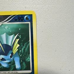 Pokemon Vaporeon 34/111 Platinum Rising Rivals Rare Vintage 2009 TCG Card 90 HP - Image 2