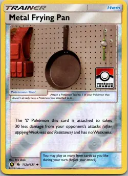 Metal Frying Pan - (Pokemon League) Promo League & Championship Cards 112a/131 N - Image 1