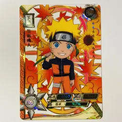 Naruto Uzumaki - Naruto Kayiu Tradin G Card NR-TGR-043 Gold Transparent Tc3 - Image 1