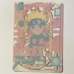 Naruto Uzumaki - Naruto Kayiu Tradin G Card NR-TGR-043 Gold Transparent Tc3 - Image 2
