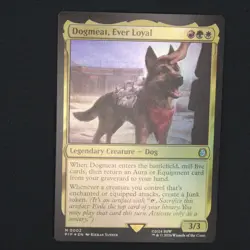 Dogmeat, Ever Loyal FOIL MTG Fallout Mythic 2 NM - Image 1