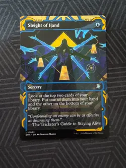 mtg sleight of hand secrets of strixhaven: mystical archives - Image 1
